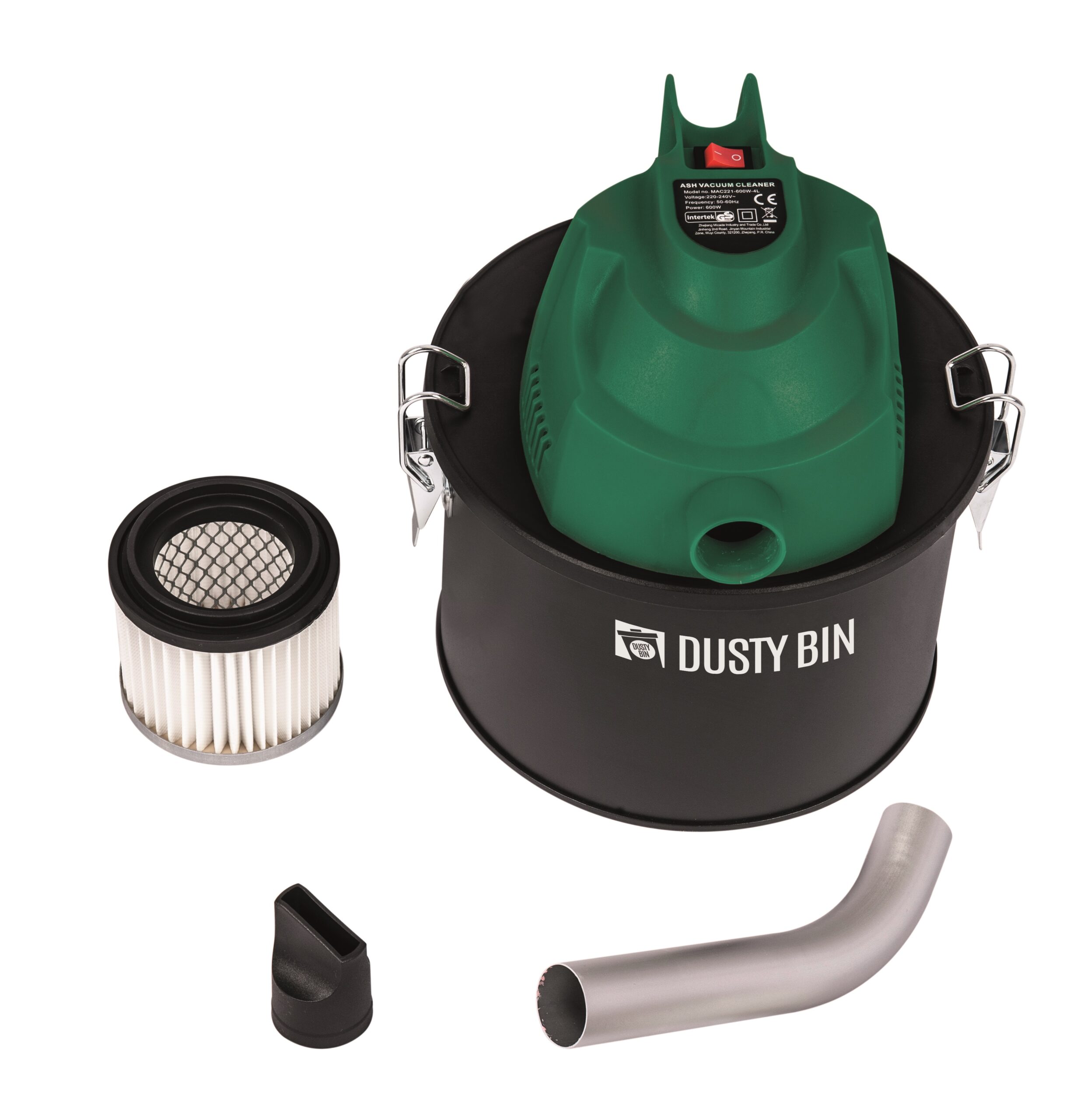 Dusty Bin DB21 Compact Handheld Multi Functional Ash & Dirt Vac 4 litre Capacity - Image 8